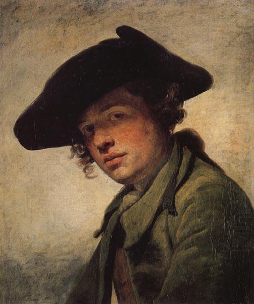 Jean-Baptiste Greuze A Young Man in a Hat china oil painting image